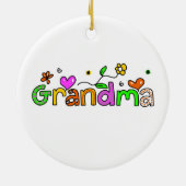 Großmutter Keramikornament (Hinten)