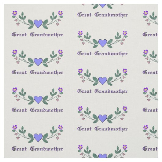 Großmutter-Kreuzstich Stoff (Muster)