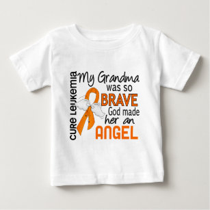 Großmutter-Leukämie des Engels-2 Baby T-shirt