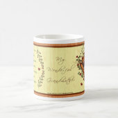 Großmutter Liebe Personalisiertes Foto Rahmen Tass Kaffeetasse (Mittel)