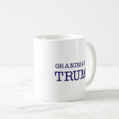 Großmutter-Liebe-Trumpf Kaffeetasse (VorderseiteRechts)
