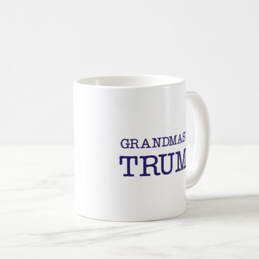 Großmutter-Liebe-Trumpf Kaffeetasse (VorderseiteRechts)