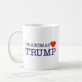 Großmutter-Liebe-Trumpf Kaffeetasse (Links)
