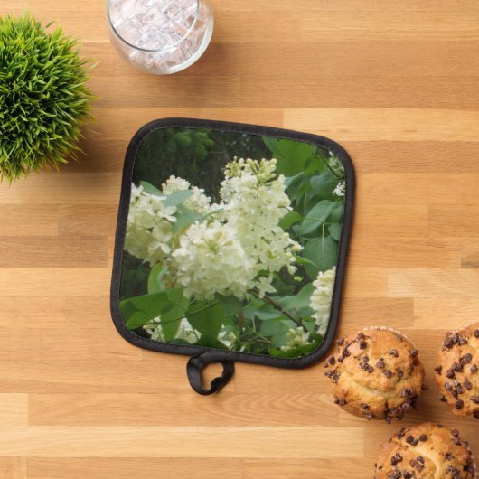 Großmütter lieblich weiße Lilacs Topflappen (Oben Unten)