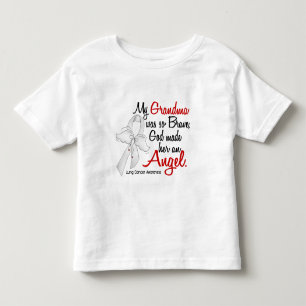 Großmutter-Lungenkrebs des Engels-2 Kleinkind T-shirt