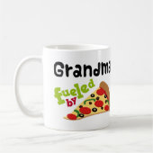 Großmutter-(lustige) Pizza Kaffeetasse (Links)
