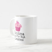 Großmutter macht die besten kleinen Kuchen Kaffeetasse (Vorderseite Links)