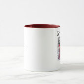 Großmutter-Mädchen-Foto-personalisierte Tasse (Zentrum)