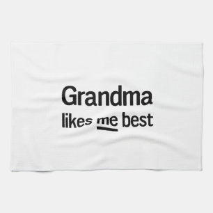 Großmutter mag mich Bestes Handtuch
