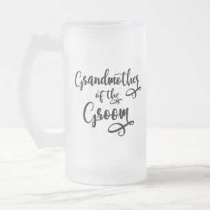 Großmutter Mattglas Bierglas