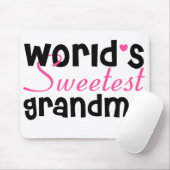 Großmutter-Mausunterlage der Welt süßeste Mousepad (Mit Mouse)