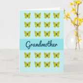Großmütter-mit-Flügeln-Tag-Karte Karte (Gelbe Blume)