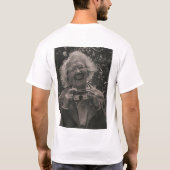 Großmutter mit ihrem Hawkeye T-Shirt (Rückseite)