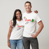 Großmutter mit Zeichenstiften T-Shirt (Unisex)
