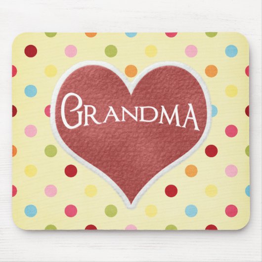 Großmutter Mousepad (Vorne)