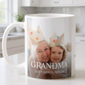 Großmutter Multi Foto Oma Typografie Cute Kaffeetasse