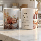 Großmutter Multi Foto Oma Typografie Cute Kaffeetasse