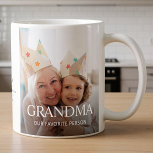 Großmutter Multi Foto Oma Typografie Cute Kaffeetasse