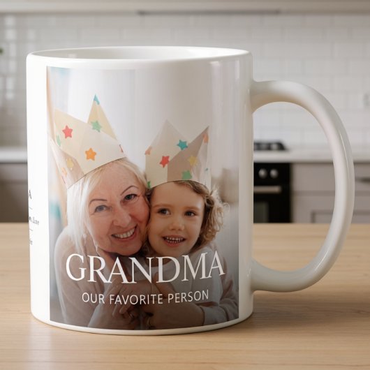 Großmutter Multi Foto Oma Typografie Cute Kaffeetasse