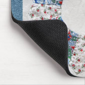 Großmutter Nellies Steppdecke - Block #1 Mousepad (Ecke)