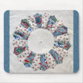 Großmutter Nellies Steppdecke - Block #1 Mousepad (Vorne)