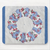 Großmutter Nellies Steppdecke - Block #3 Mousepad (Vorne)