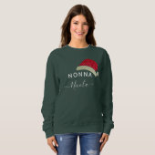Großmutter Nonna Weihnachten Weihnachten Sweatshirt (Vorne ganz)