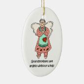 Großmutter ormanent keramik ornament (Rechts)
