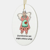 Großmutter ormanent keramik ornament (Links)