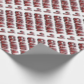 Großmutter-Packpapier der Nr.-eine Geschenkpapier (Ecke)