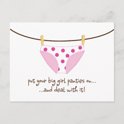 Großmutter Postkarte (Vorderseite)