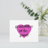 Großmutter Postkarte (Stehend Vorderseite)