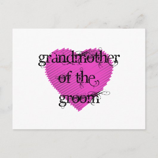 Großmutter Postkarte (Vorderseite)