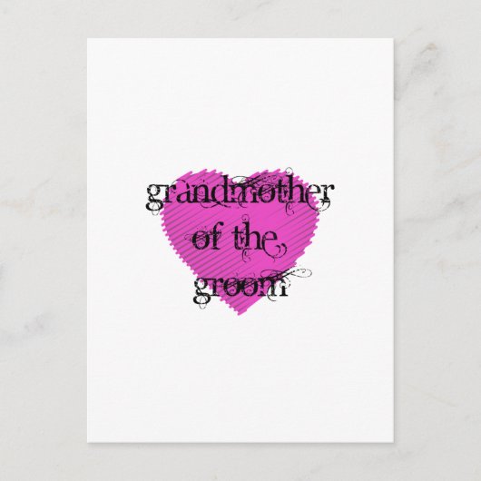 Großmutter Postkarte (Vorderseite)