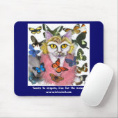 Großmutter Purrrles inspirierend Mousepad (Mit Mouse)