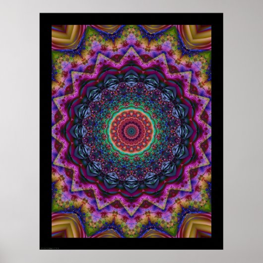 Großmutter-Quilt Poster (Vorne)