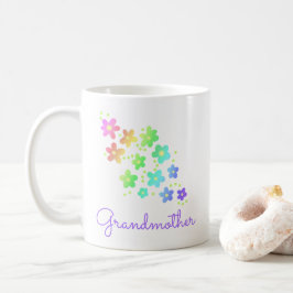 Großmutter Rainbow Blume Tasse