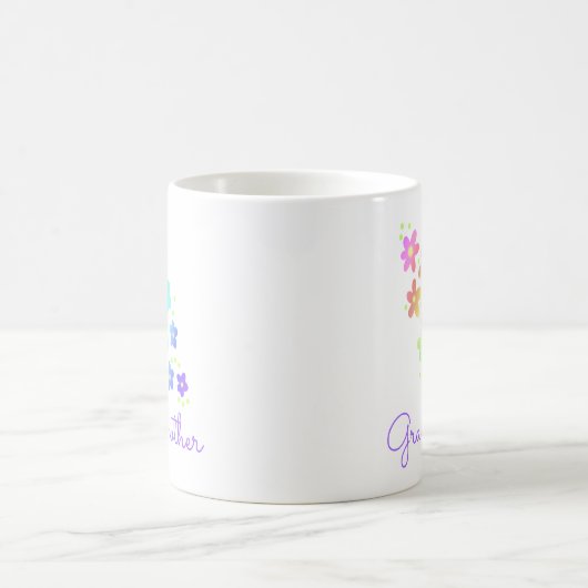 Großmutter Rainbow Blume Tasse (Mittel)