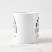 Großmutter Regenbogen Jumbo-Tasse (Vorderseite)