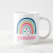 Großmutter Regenbogen Jumbo-Tasse (Rechts)