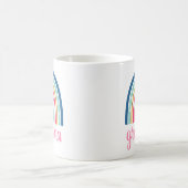 Großmutter Regenbogen Kaffeetasse (Mittel)