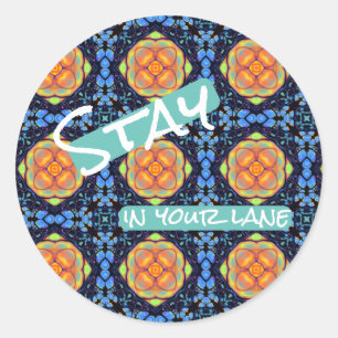 Großmutter Runder Aufkleber