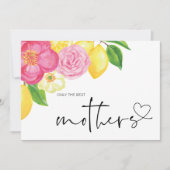 Großmutter Schwangerschaft Ankündigung mit einem B (Vorderseite)