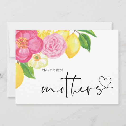 Großmutter Schwangerschaft Ankündigung mit einem B (Vorderseite)