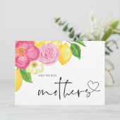 Großmutter Schwangerschaft Ankündigung mit einem B (Stehend Vorderseite)