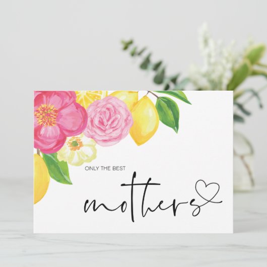 Großmutter Schwangerschaft Ankündigung mit einem B (Stehend Vorderseite)