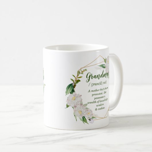 Großmutter-Spaß Kaffeetasse (VorderseiteRechts)