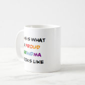 Großmutter, stolz kaffeetasse (Vorderseite Links)