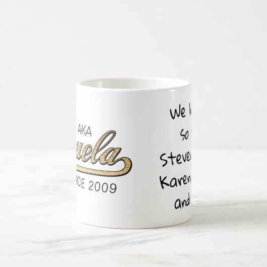 Großmutter Tasse "AKA Abuela Seit..." (Mittel)