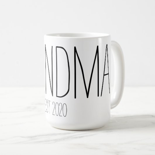 Großmutter-Tasse mit EST Kaffeetasse (VorderseiteRechts)